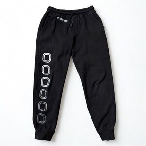 Kids Classic Overtime Joggers Black Sweatpants Youth XL